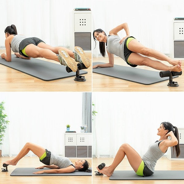 Sit-up Bar for Abdominals with Suction Pad™